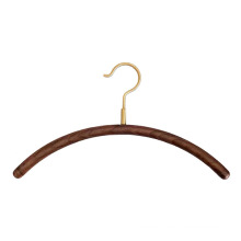 rubber solid wood coated metal hook cloth hangers